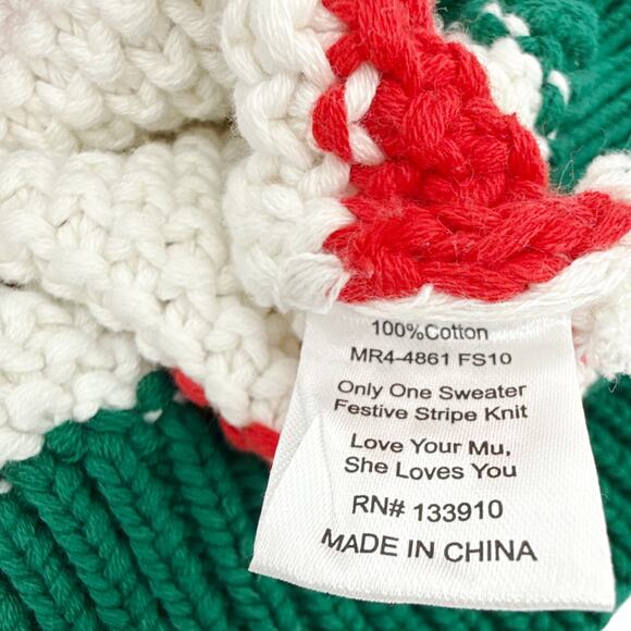 SHOW ME YOUR MUMU Only One Sweater in Festive Stripe S - Picture 7 of 12